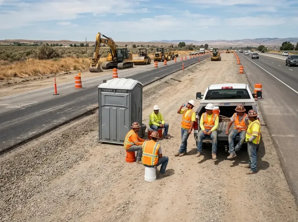 highway-road-construction-crew-007 — frequently asked questions, Porta Potty and Restroom Rentals in Myrtle Beach, SC